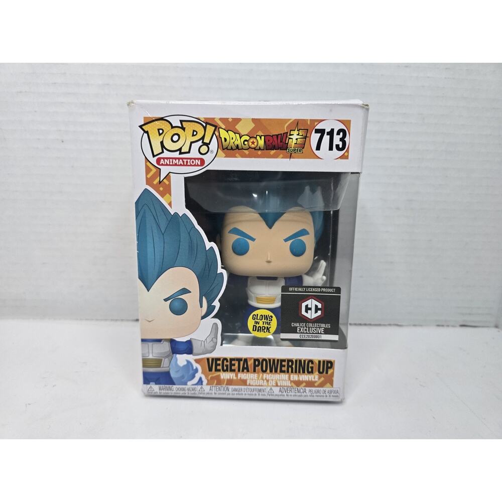 Funko Pop! Vinyl: Vegeta Powering Up Chalice Collectibles (Exclusive) #713
